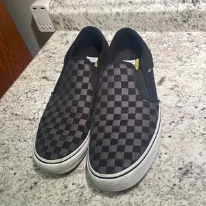 Men’s Size 13 Checkered Vans
